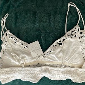 Urban Outfitters crochet bra top